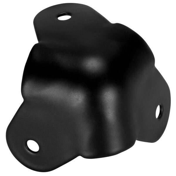 Main product image for Penn-Elcom C1823K Metal Cabinet Corner Black 3 Leg 262-150